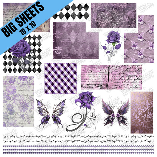 Purple Patchwork (BS)