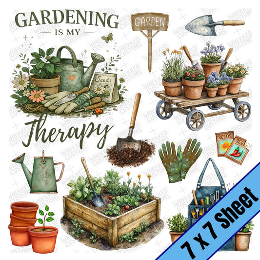 Gardening Therapy (7x7)