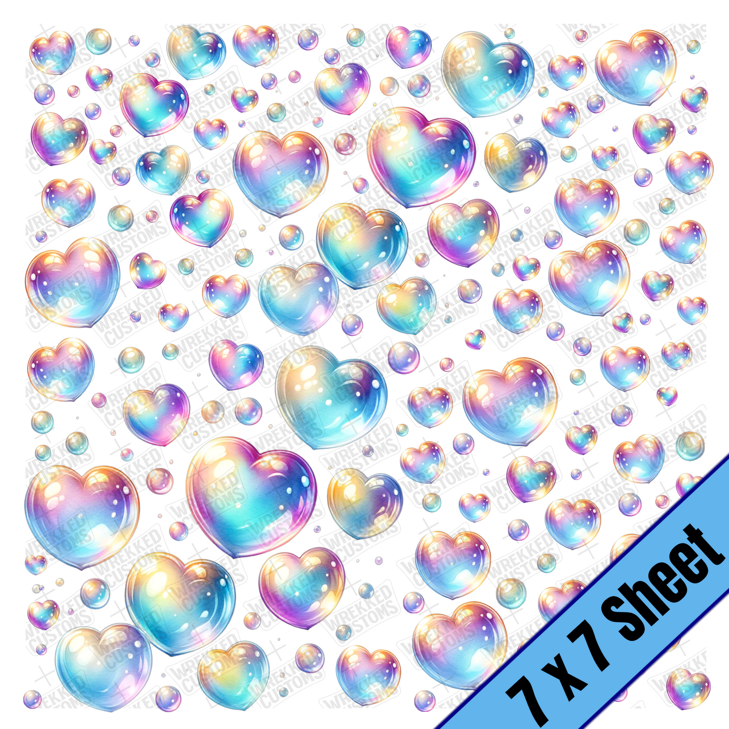 Bubble Hearts (7x7)
