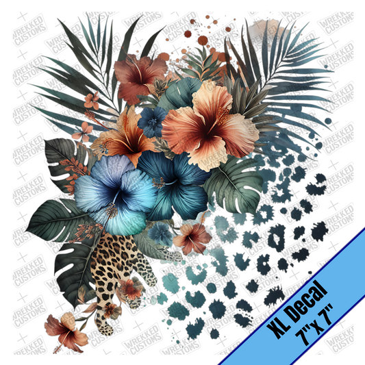 XL Earthtone Floral