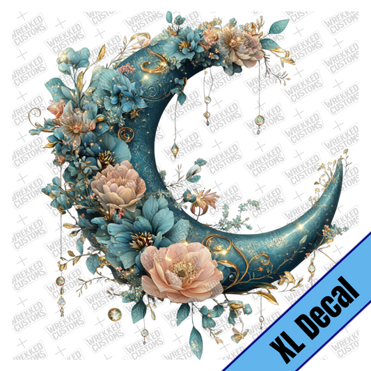 XL Floral Moon