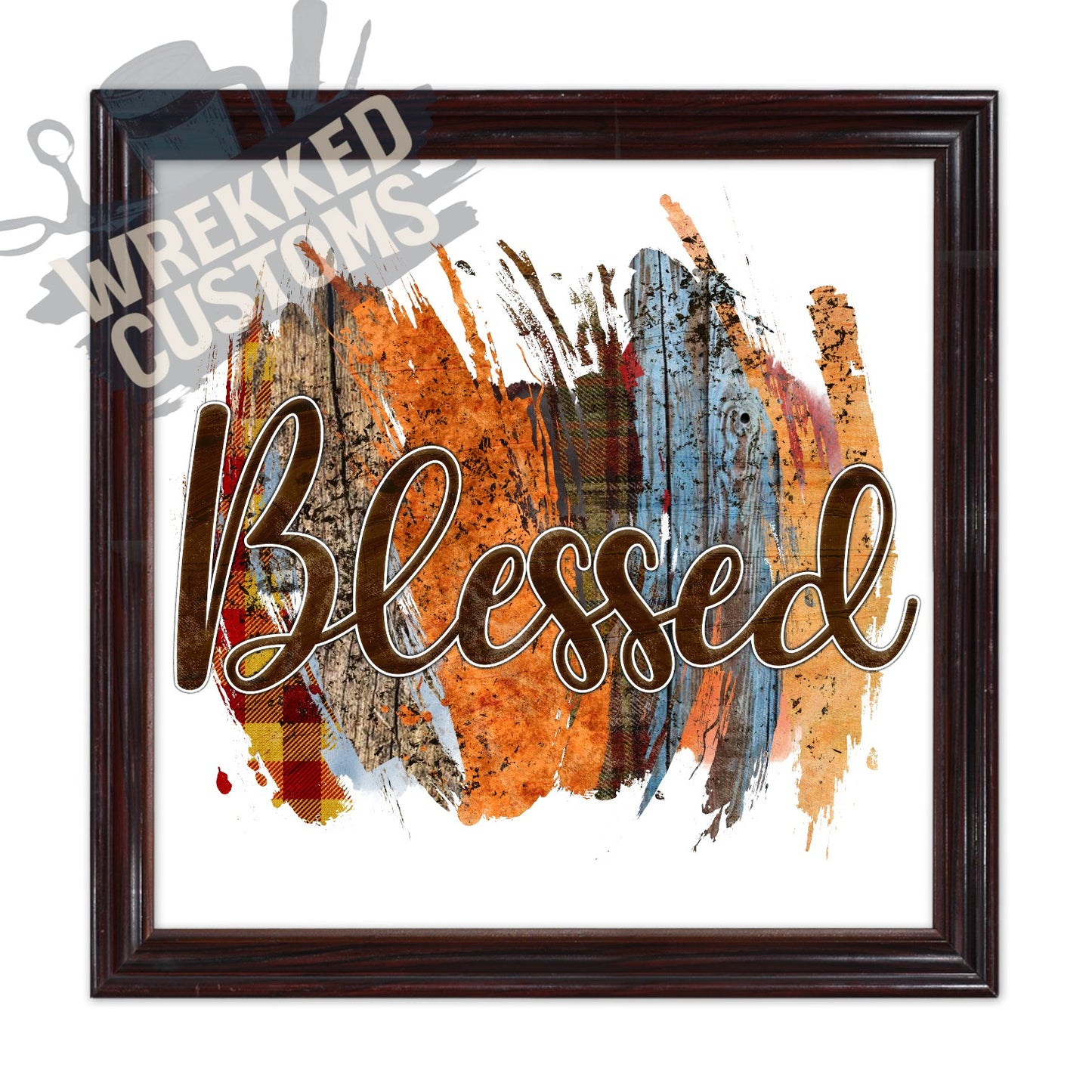 Blessed Fall Brush Stroke