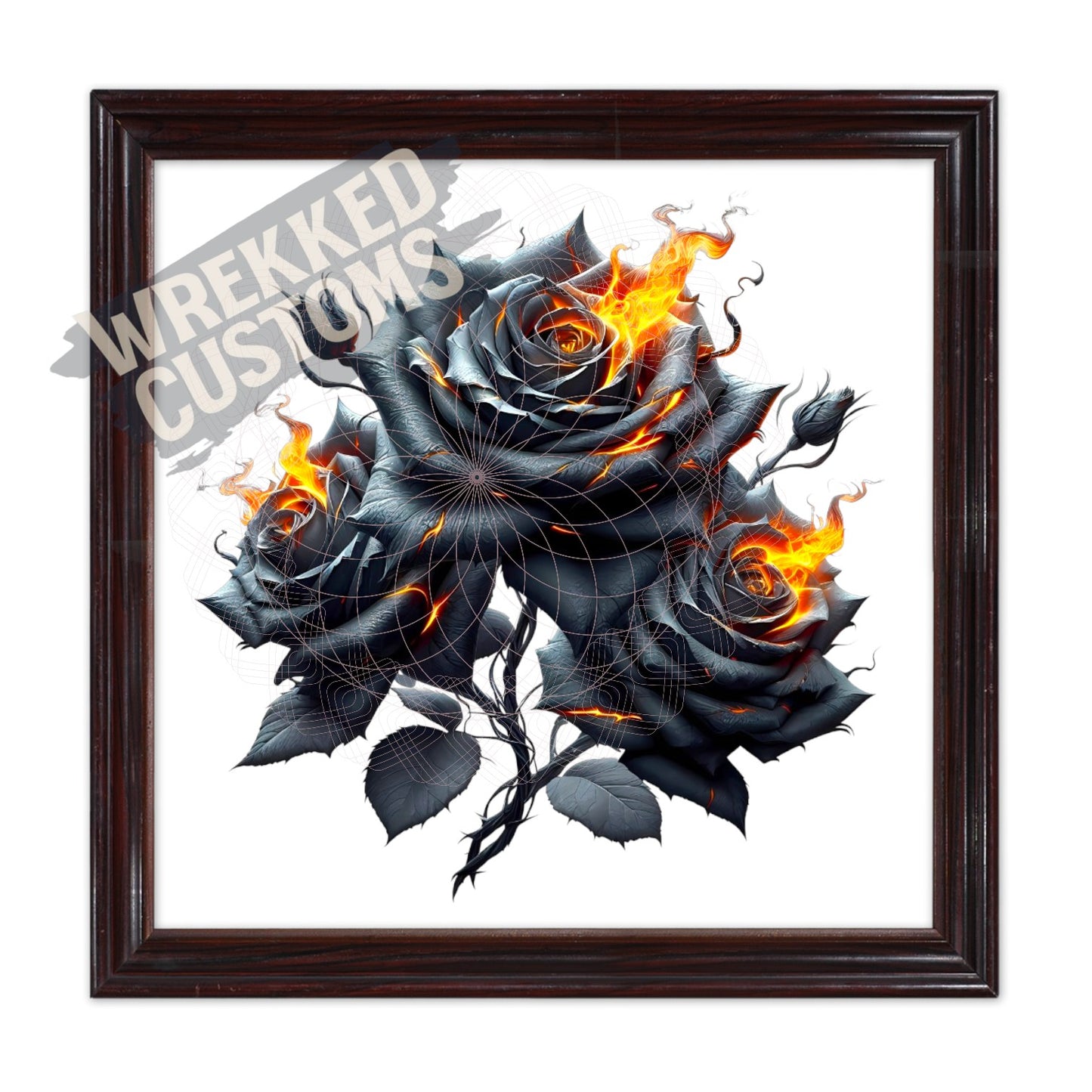 Flaming Roses