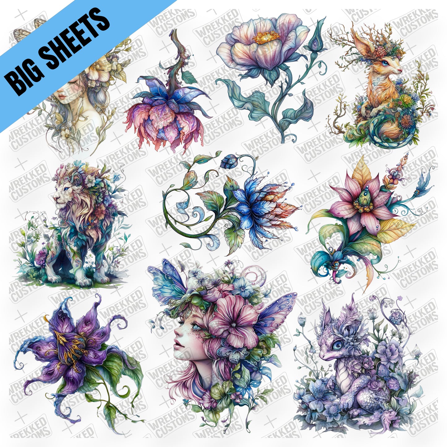 Colorful Woodland Fantasy (BS)