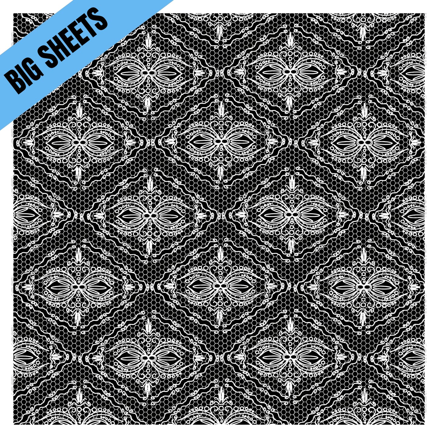 White Lace Sheet #2 (BS)