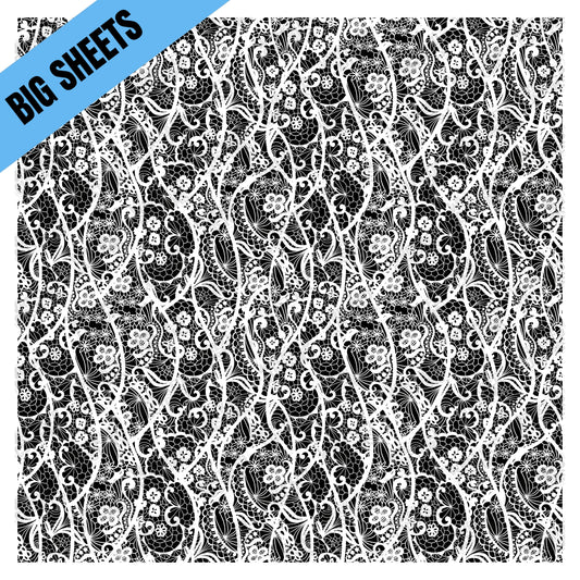White Lace Sheet #1 (BS)