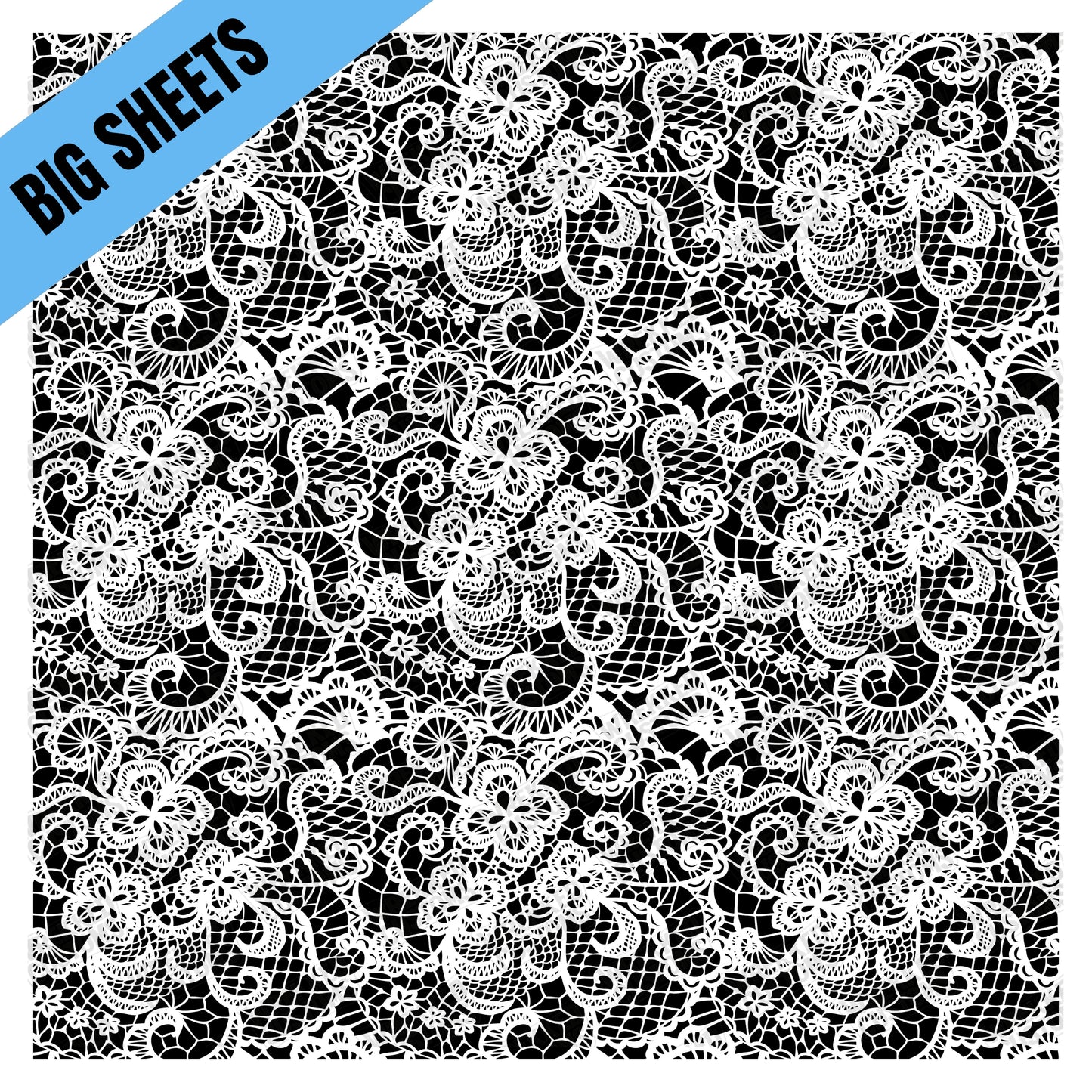 White Lace Sheet #3 (BS)