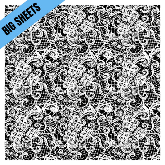 White Lace Sheet #3 (BS)