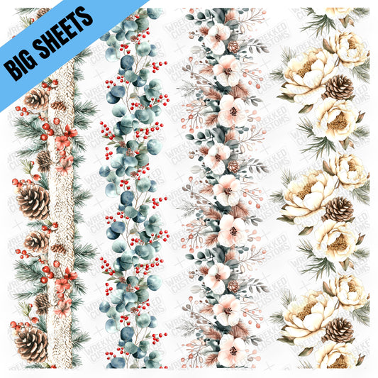 Winter Floral Garlands (BS)