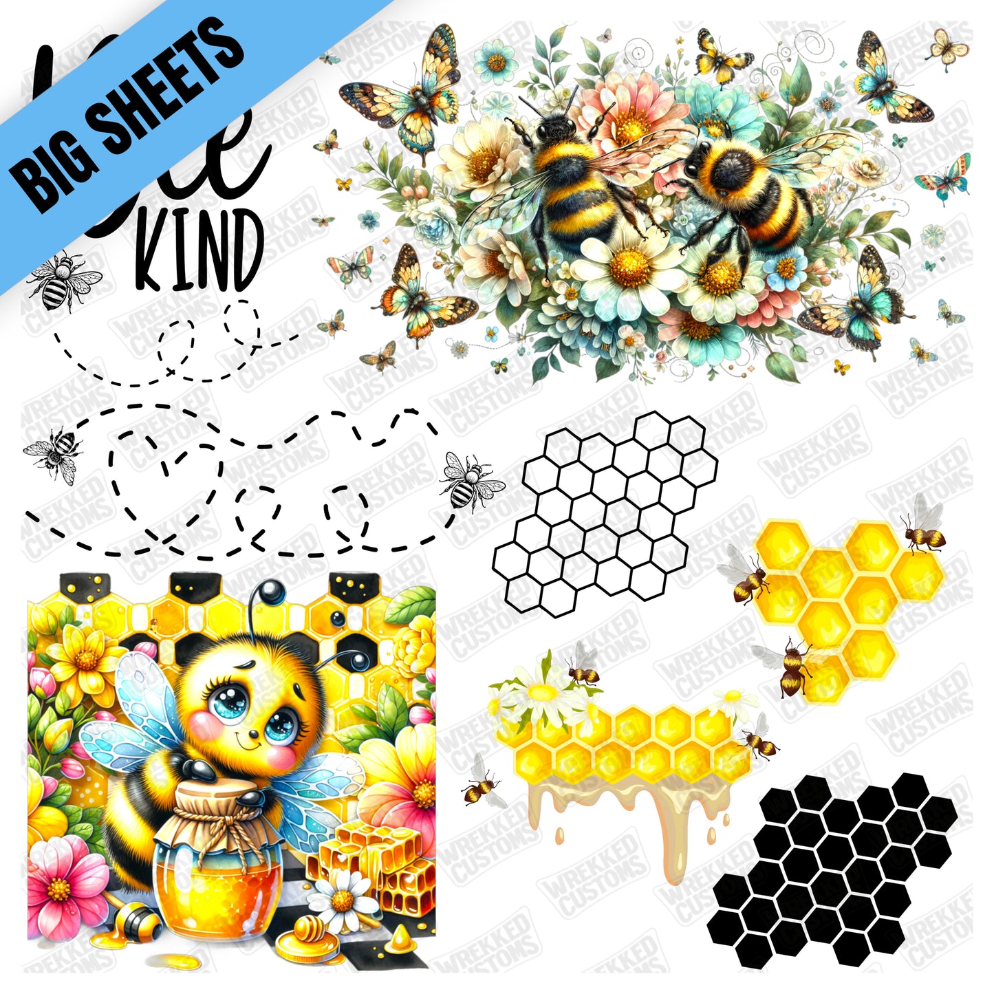 Bees (10x10)
