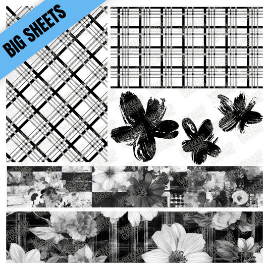 Plaid Mixed Media (10x10)