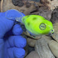 60mm Fluorescent Yellow Plopper Frog (Holographic Frog Eye)