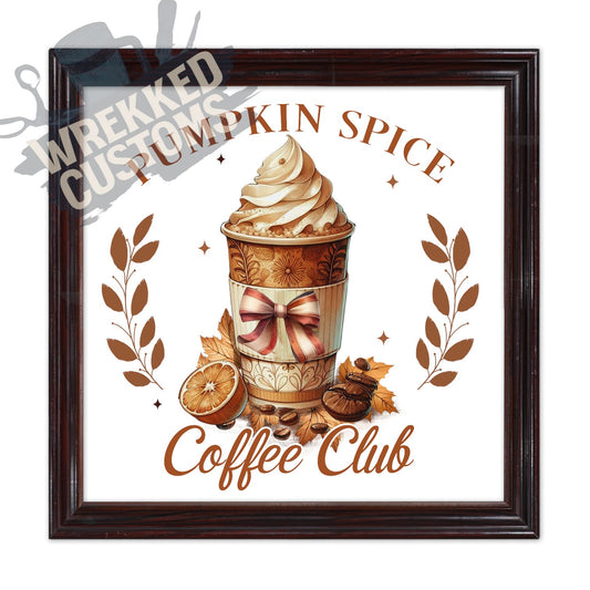 Pumpkin Spice Coffee Club