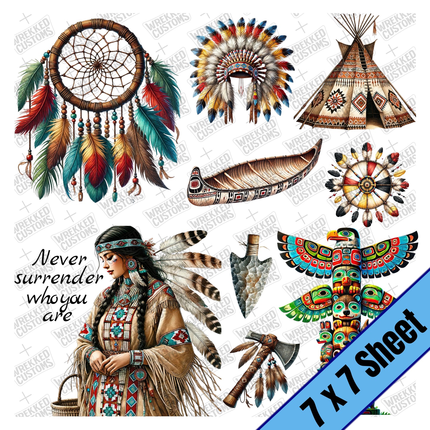 Native American (7x7)