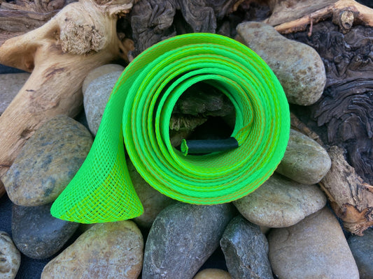 Neon Green Fishing Rod Sleeve
