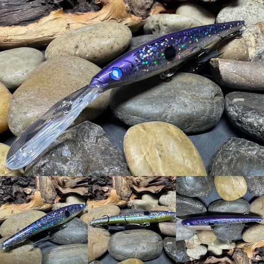 Flicker Minnow #11 Purple Shad