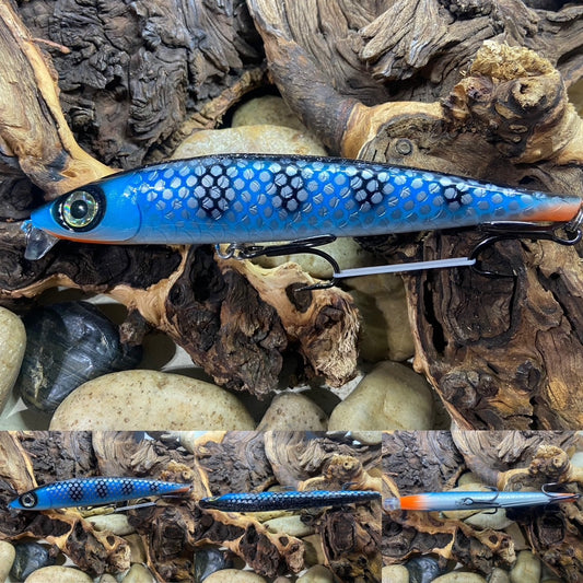 Big Eye Magnum Jerkbait Blue Perch