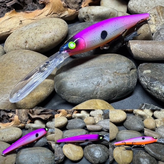 Flicker Minnow #9 Purple ID10T