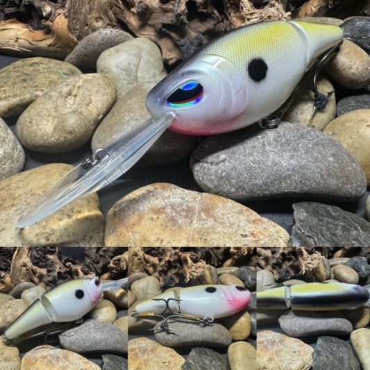 Jointed Light Yellow Monster Shad