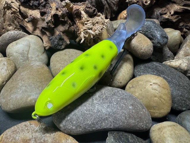 130mm Yellow Plopper Frog