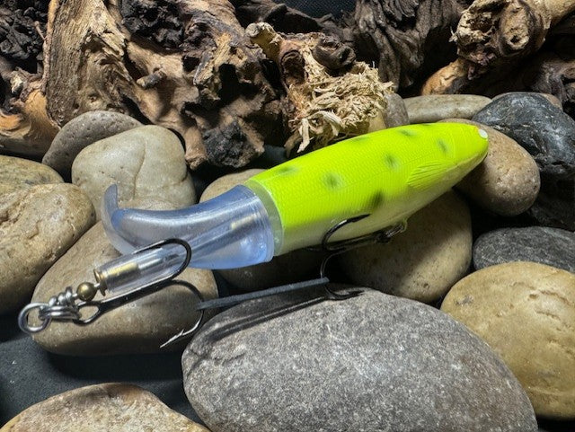 130mm Yellow Plopper Frog