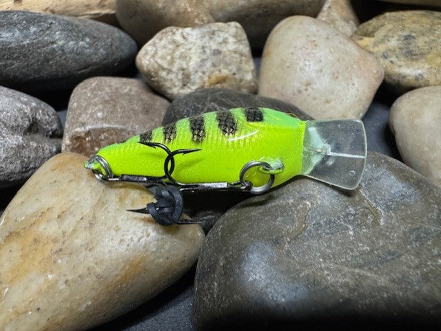 .5 Square Bill Green Perch