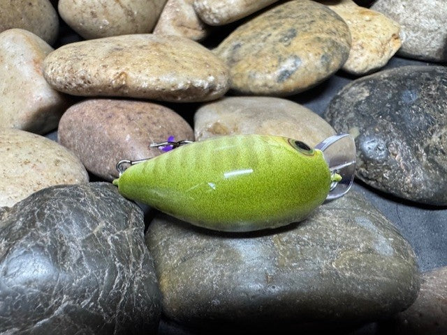 Mighty Wart Barred Green Gill Crankbait(Limited)