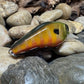 1.5 Square Bill Green Head Striped Gill