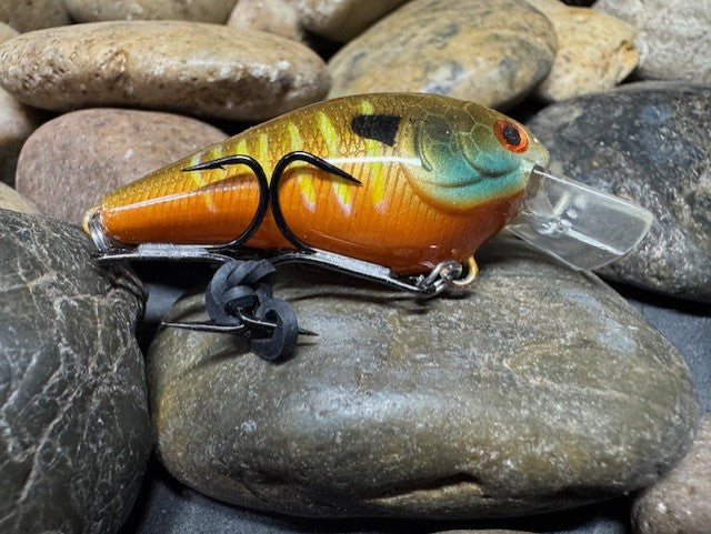 1.0 Square Bill Yellow Barred Gill