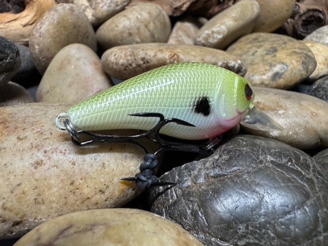 1.0 Square Bill Green Shad