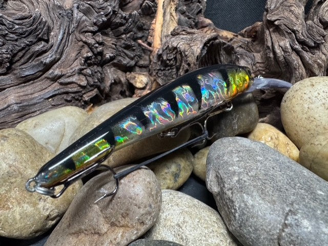 Dead Eye Crank Bait Holographic Black Perch