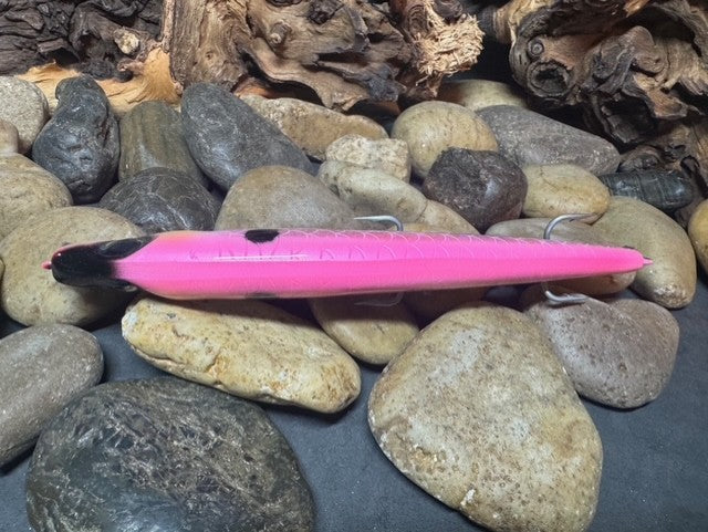 Big Eye Magnum Jerkbait Pink Foil