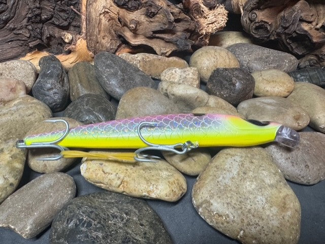 Big Eye Magnum Jerkbait Pink Foil