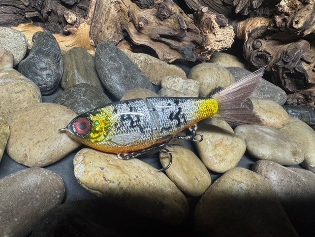 5" Swim Shad Jointed Glide Bait Foil Candy