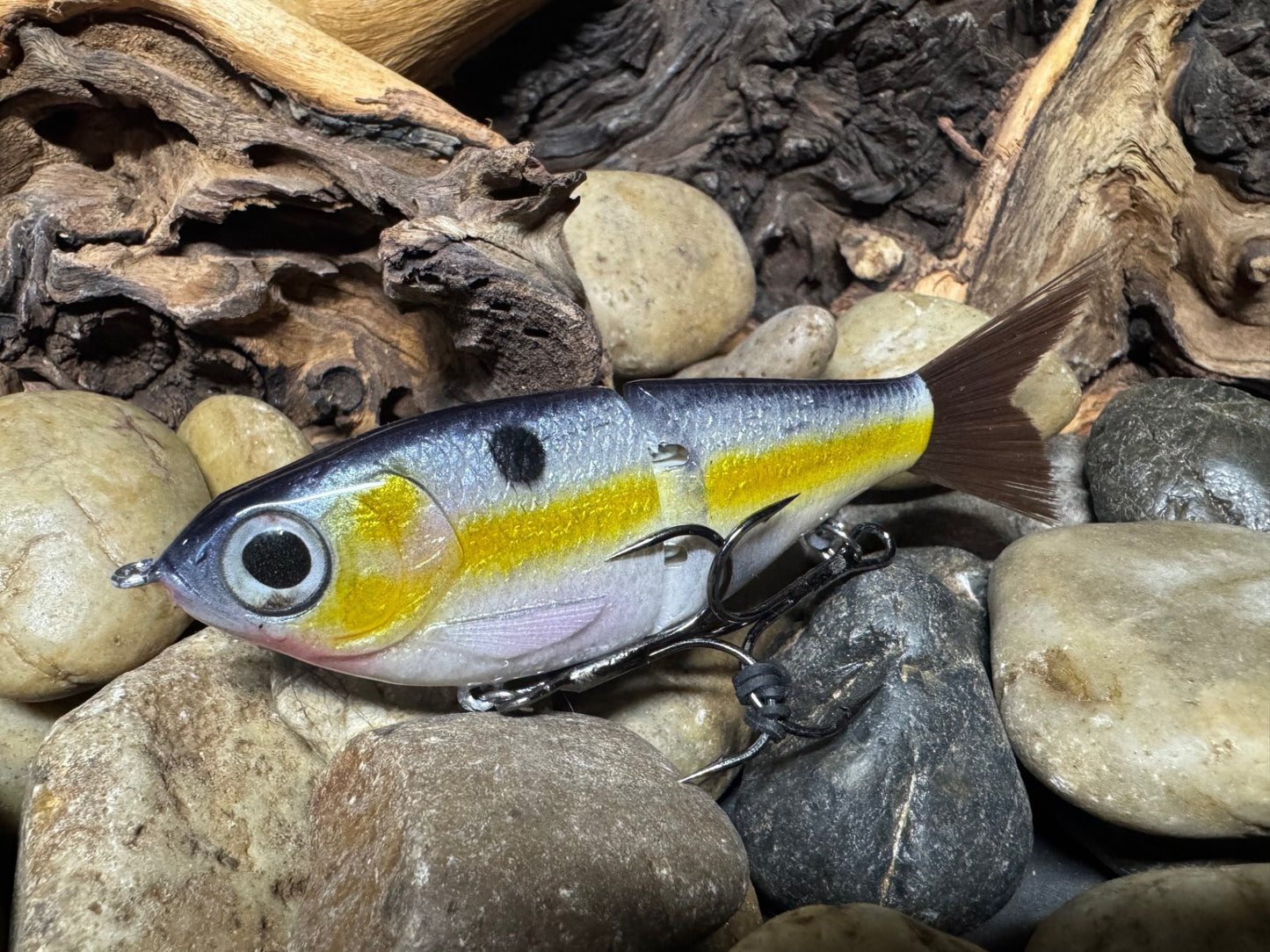 Swim Shad Joined Glide Bait Shad Pattern