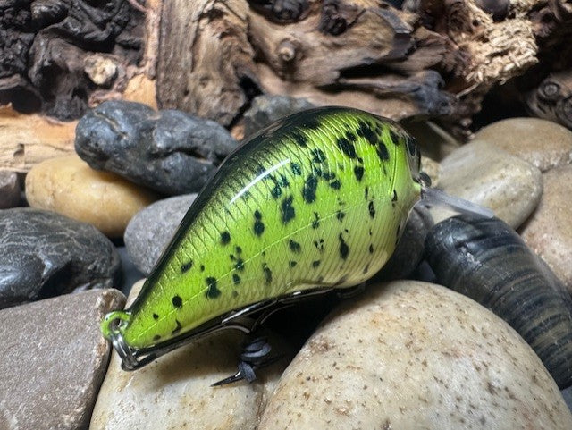 Square Bill 1.5 Green Crappie 2.0