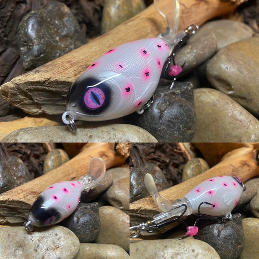 75mm Pink Plopper Frog
