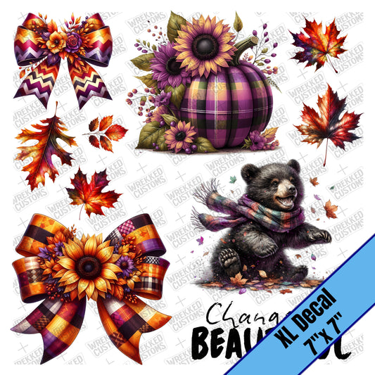 Fall Change is Beautiful (7x7)