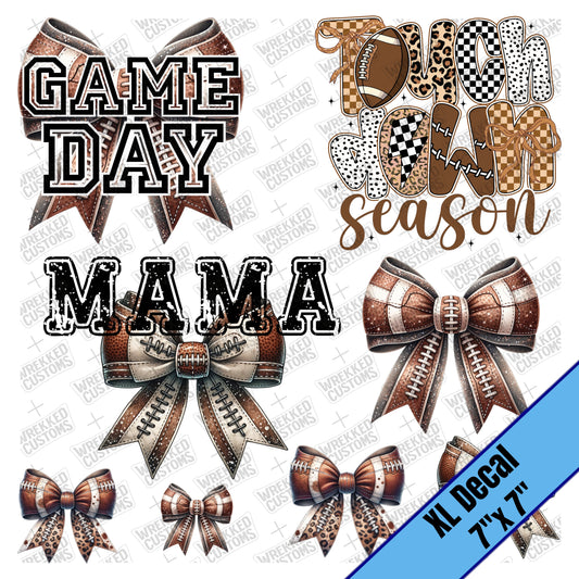 Game Day Football Mama (7x7)