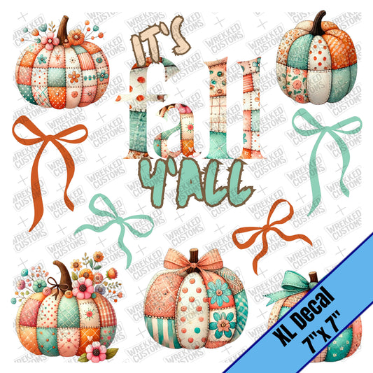 Quilted Fall Y'All (7x7)