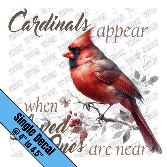 Cardinals Appear