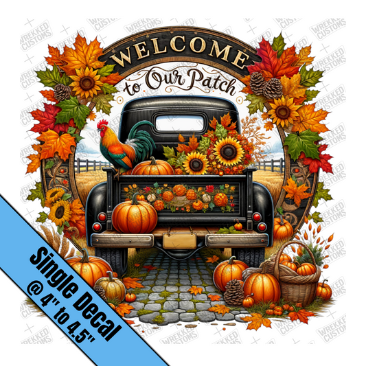 Welcome to our Patch Fall Truck