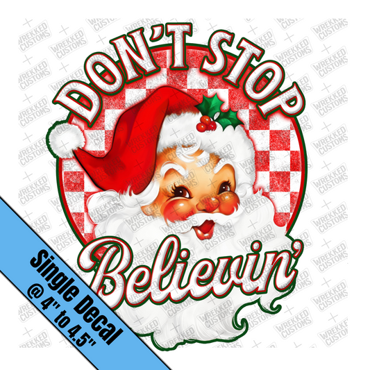 Dont Stop Believin Santa