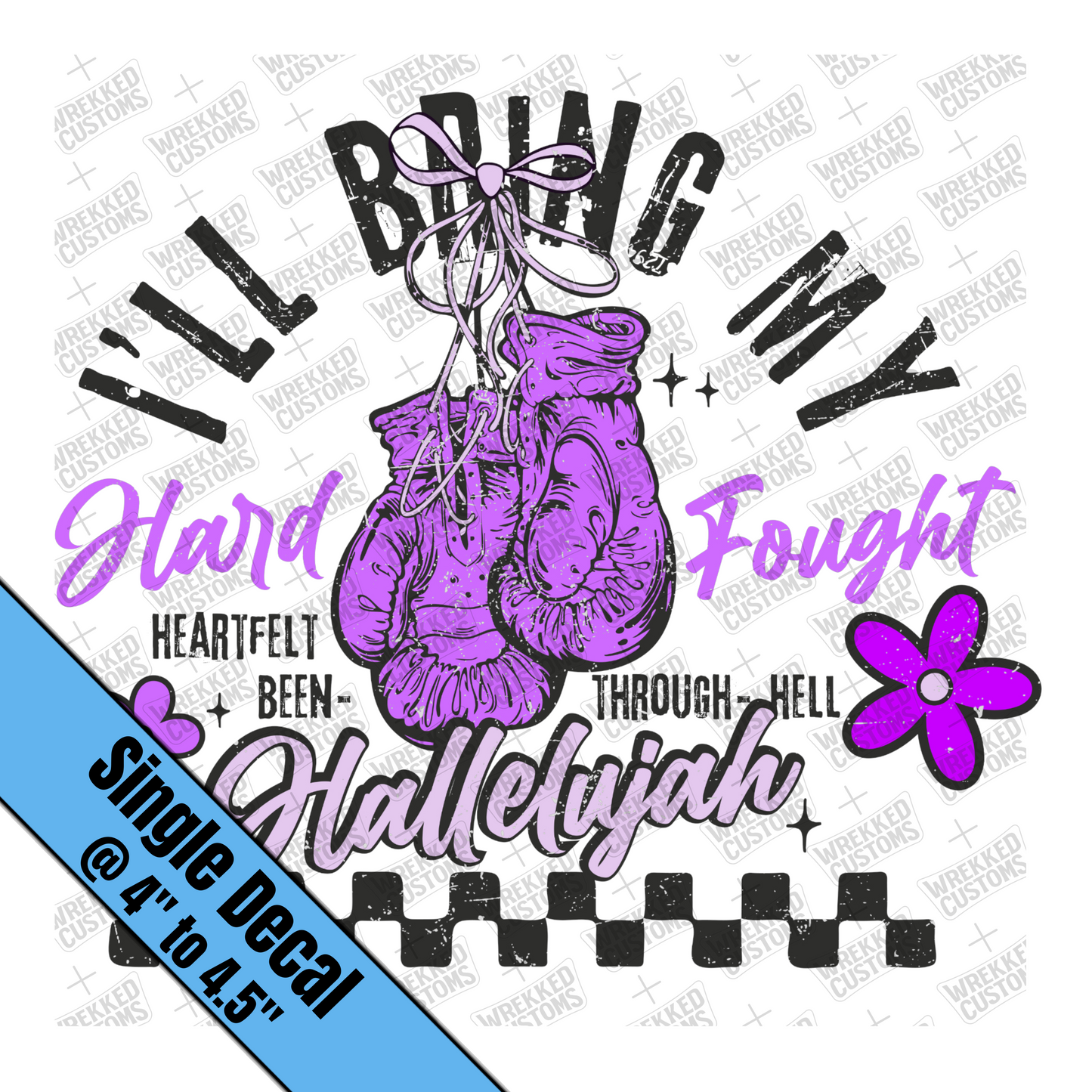 Purple Heartfelt Hallelujah