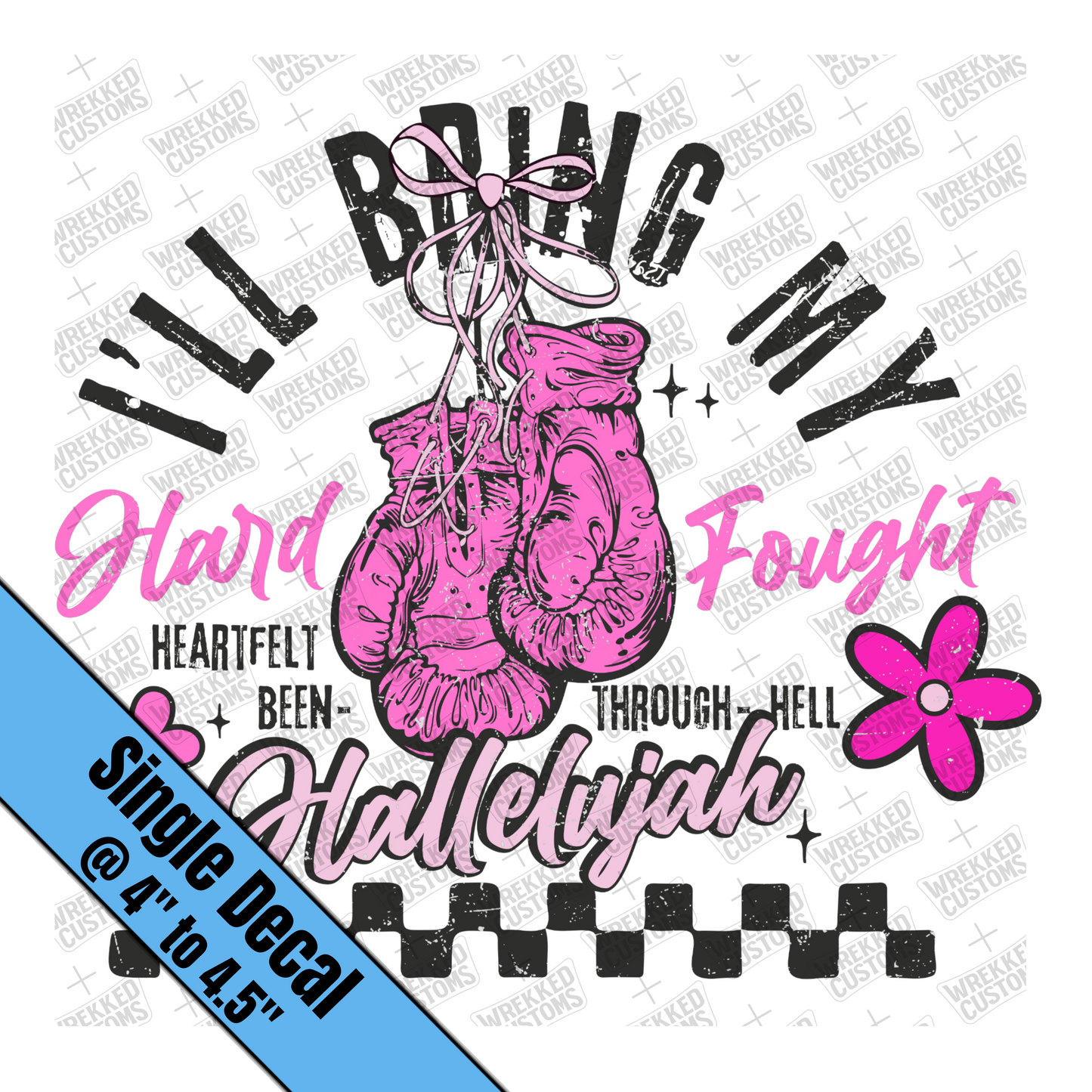 Pink Heartfelt Hallelujah