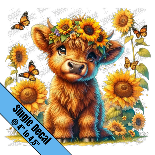 Sunflower Cow